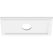 Ekena Millwork Rectangle Architectural Grade PVC Ceiling Medallion, 16"W x 8"H x 3"ID x 5 1/2"C x 1"P, One-Piece CMP16X8RE-03000 - alternate 4
